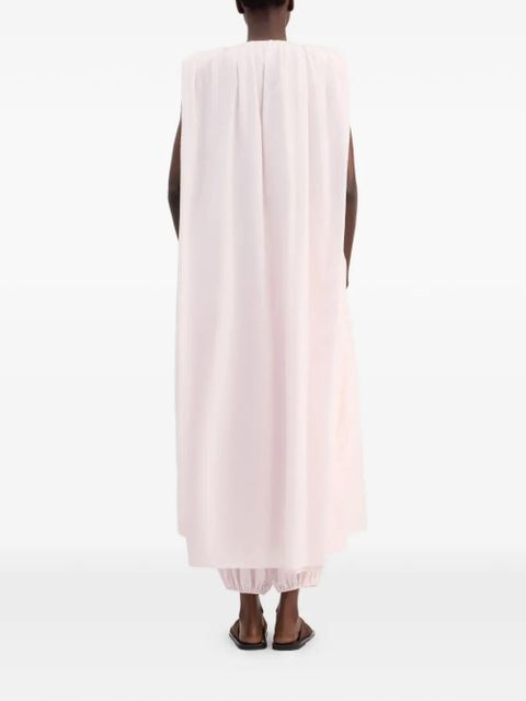 LouLou de Saison button-fastening midi dress - Pink