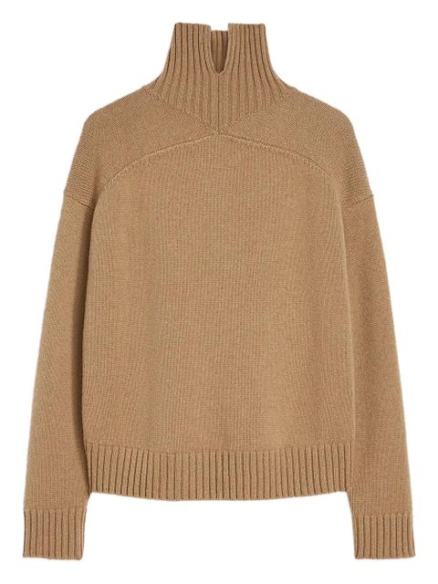 Jil Sander high-neck sweater - Brown