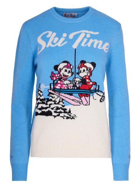 MC2 Saint Barth Minnie and Mickey crewneck sweater - Blue - zdjęcie produktu nr 1