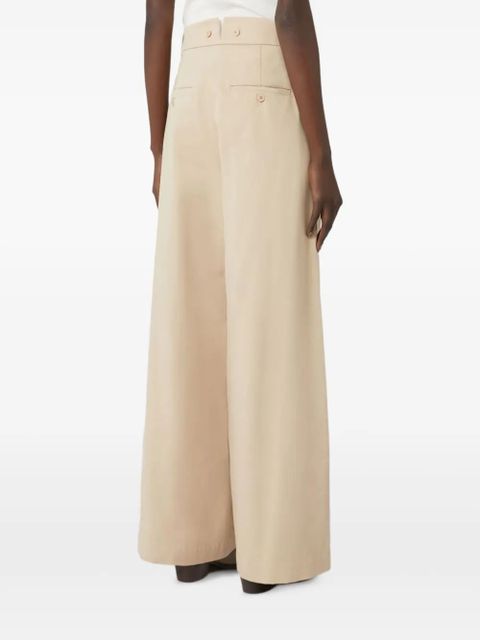 Weekend Max Mara high-waisted wide-leg trousers - Neutrals