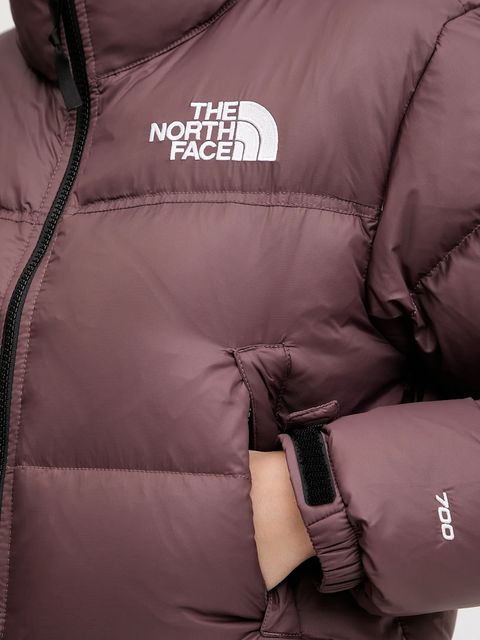 The North Face kurtka puchowa Nuptse kolor fioletowy zimowa NF0A5GGEBQ71