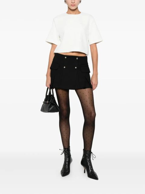 Maje tailored mini skirt - Black