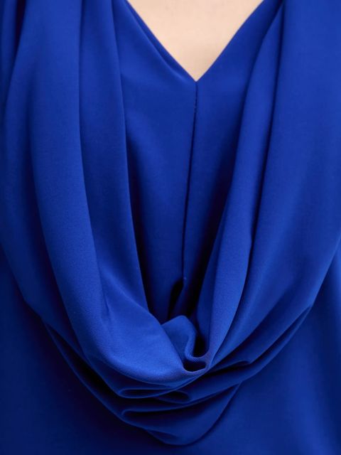 Joseph Ribkoff bluzka damska kolor niebieski gładka 254114