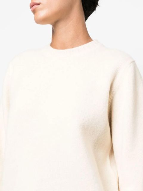 Jil Sander Liso crew-neck wool jumper - Neutrals