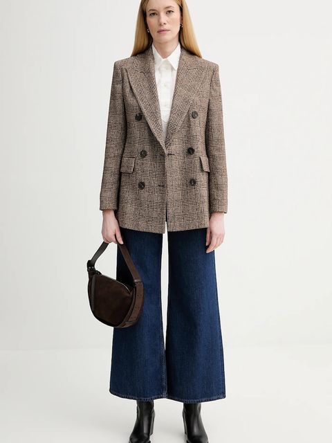 Marc O'Polo bluzka bawełniana damska kolor biały gładka 5000007470 - zdjęcie produktu nr 2