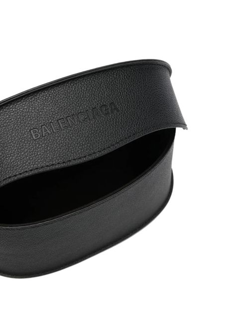 Balenciaga Eyewear leather sunglasses case - Black - zdjęcie produktu nr 2