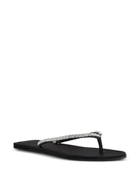 Giuseppe Zanotti Hatsumomo rhinestone-embellishment sandals - Black - zdjęcie produktu nr 2