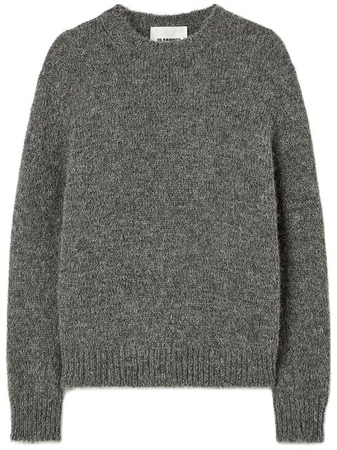 Jil Sander crew-neck wool jumper - Grey - zdjęcie produktu nr 1