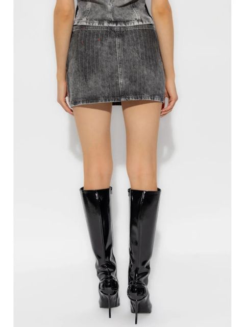Diesel De-Pra-Mini-S3 skirt - 02 DARK GREY