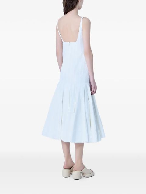 Jacquemus Agave midi dress - White