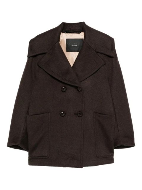 Max Mara buttoned cashmere coat - Brown - zdjęcie produktu nr 1