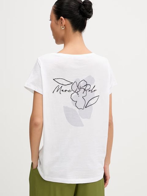 Marc O'Polo T-shirt damski bawełniany - zdjęcie produktu nr 1