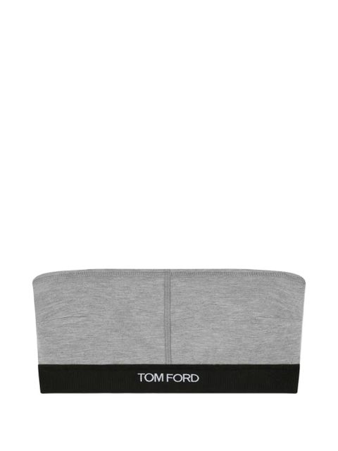 TOM FORD logo-underband bra - Grey - zdjęcie produktu nr 1