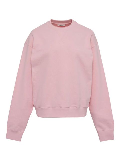Jil Sander crew-neck sweatshirt - Pink - zdjęcie produktu nr 1