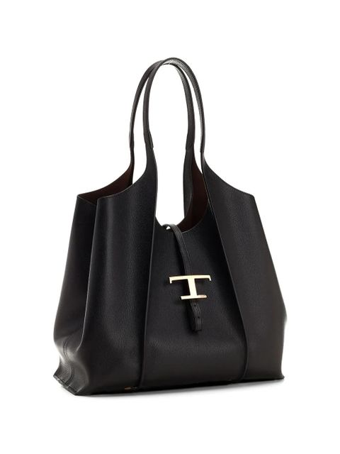 Tod's T-Timeless leather tote bag - Black - zdjęcie produktu nr 2