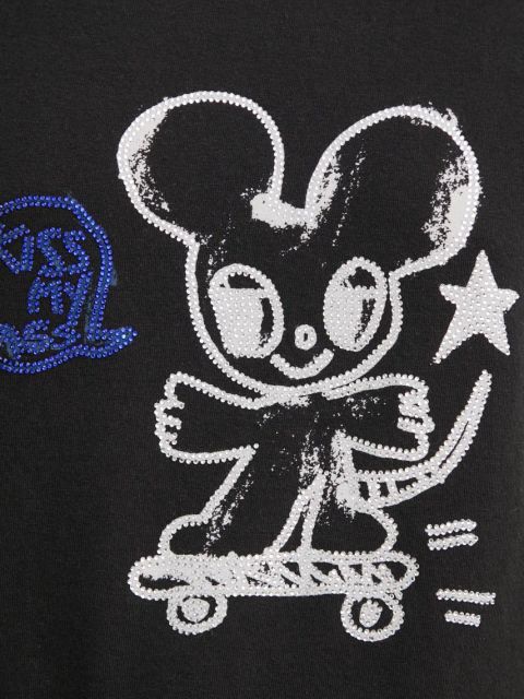 ZADIG&VOLTAIRE t-shirt bawełniany damski kolor czarny JWTS02734