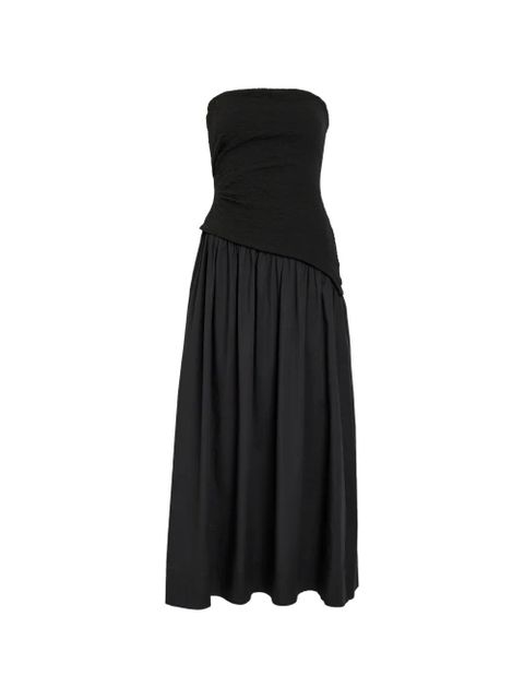 STAUD Nia panelled asymmetric dress - Black - zdjęcie produktu nr 1