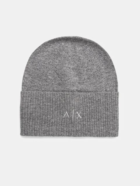 Armani Exchange czapka z dodatkiem wełny kolor szary XW001519 AF16181 - zdjęcie produktu nr 1