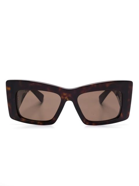 Gucci Eyewear square-frame sunglasses - Brown - zdjęcie produktu nr 1