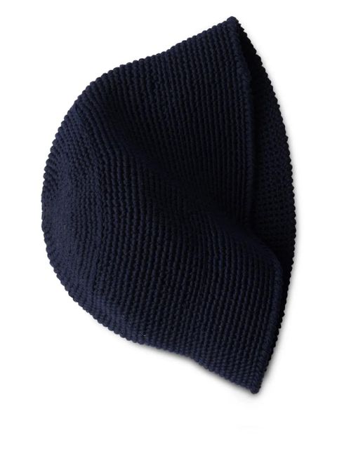 Prada crochet bucket hat - Blue