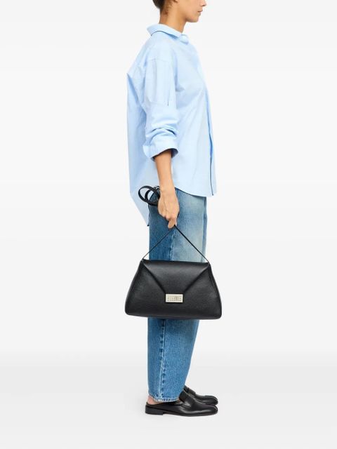MM6 Maison Margiela leather shoulder bag - Black
