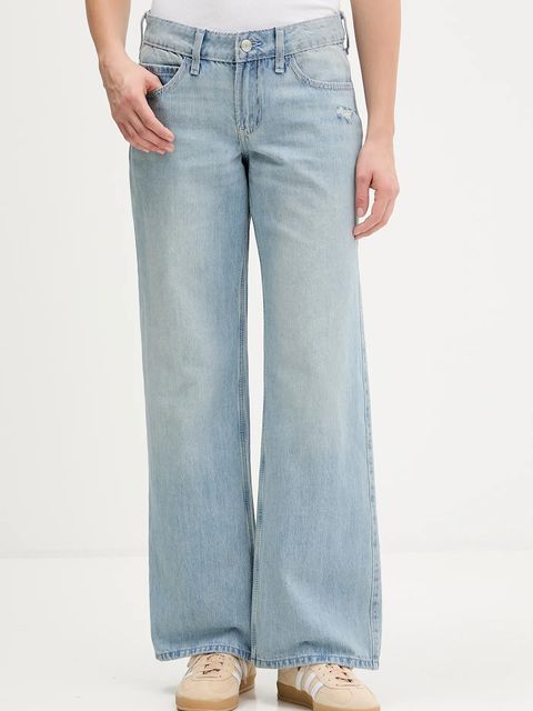 Hollister Co. jeansy damskie high waist KI355-5700-279 - zdjęcie produktu nr 1