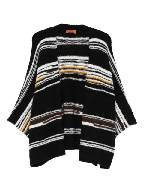Missoni striped V-neck cardigan - Black - zdjęcie produktu nr 1