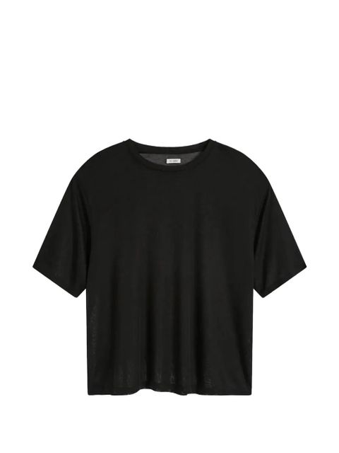 St. Agni relaxed fine jersey T-shirt - Black - zdjęcie produktu nr 1