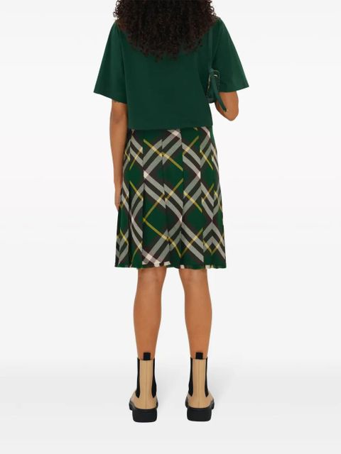 Burberry Equestrian Knight cotton T-shirt - Green