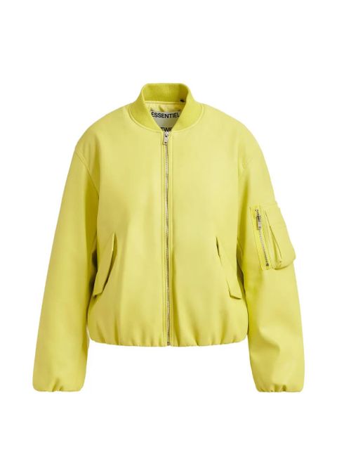 Essentiel Antwerp pocket-sleeve bomber jacket - Yellow - zdjęcie produktu nr 1