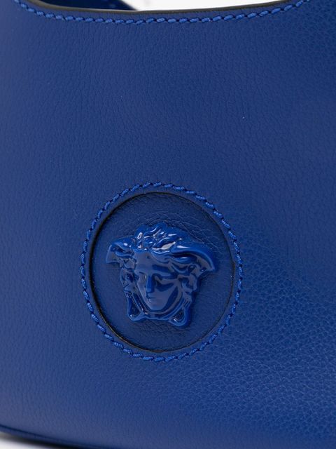 Versace medium La Medusa crossbody bag - Blue