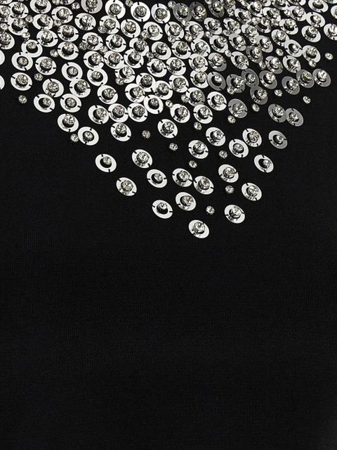 PINKO crystal-embellished sweater - Black - zdjęcie produktu nr 2