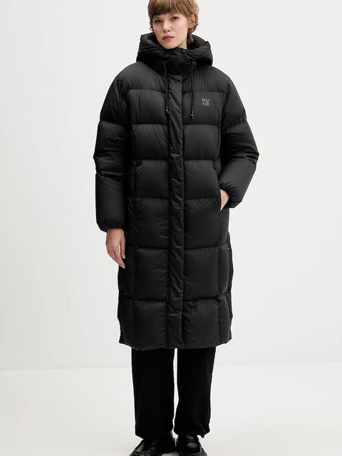 HUGO kurtka puchowa kolor czarny zimowa oversize 50546355 - zdjęcie produktu nr 1