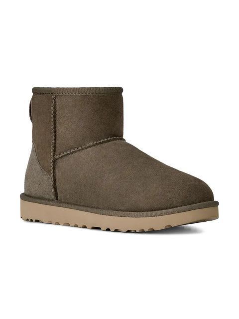 UGG śniegowce zamszowe W Classic Mini II - zdjęcie produktu nr 1