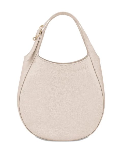Longchamp Le Foulonné leather handbag - Neutrals - zdjęcie produktu nr 2