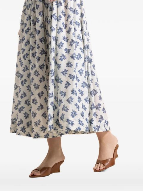 STAUD Brigitte wedge sandals - Brown - zdjęcie produktu nr 2