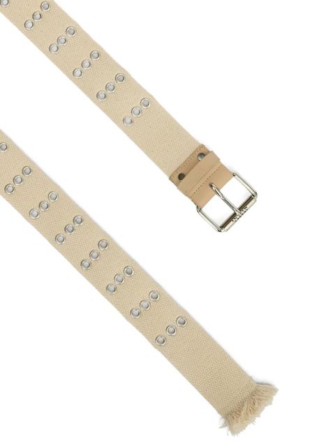 ISABEL MARANT Fatsa eyelet-embellishment belt - Neutrals