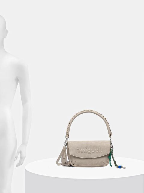 Desigual torebka kolor beżowy 25WAXPB2