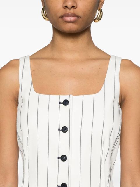 Simkhai Xandria midi dress - White