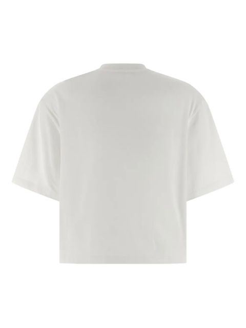 Ferragamo pleated-tassel T-shirt - White - zdjęcie produktu nr 2