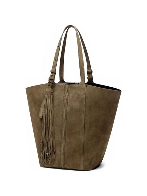 Golden Goose fringe shoulder bag - Brown