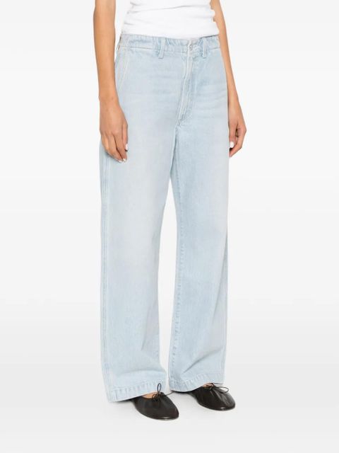 AGOLDE button-fastening jeans - Blue