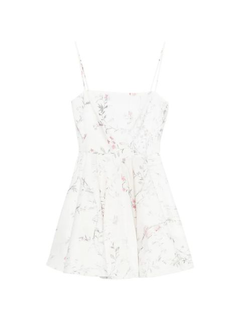 Givenchy A-line floral-print mini dress - White - zdjęcie produktu nr 1