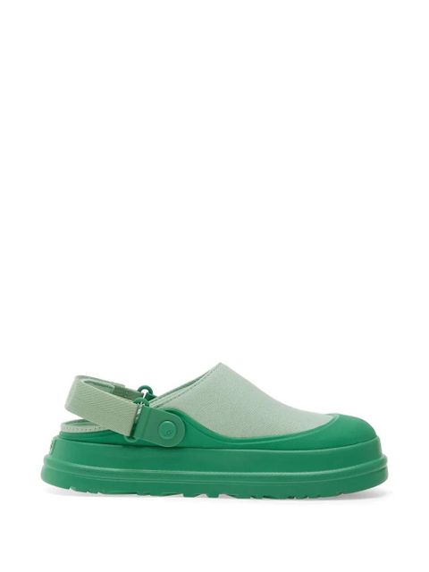 UGG GoldenGlow canvas flat mules - Green - zdjęcie produktu nr 1
