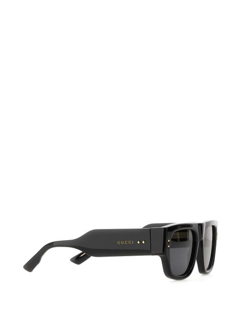 Gucci Eyewear square-frame sunglasses - Black - zdjęcie produktu nr 2