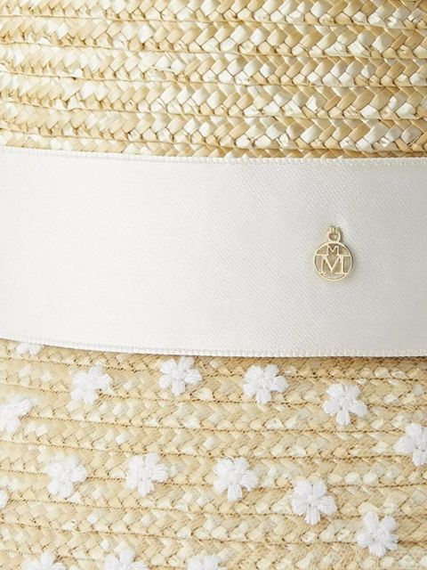 Maison Michel Mini New Kendall cloche hat - Neutrals - zdjęcie produktu nr 2