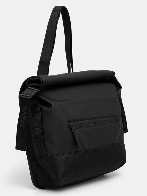 Rains torba Trail Rolltop Messenger Bag W3 kolor czarny 14490.01
