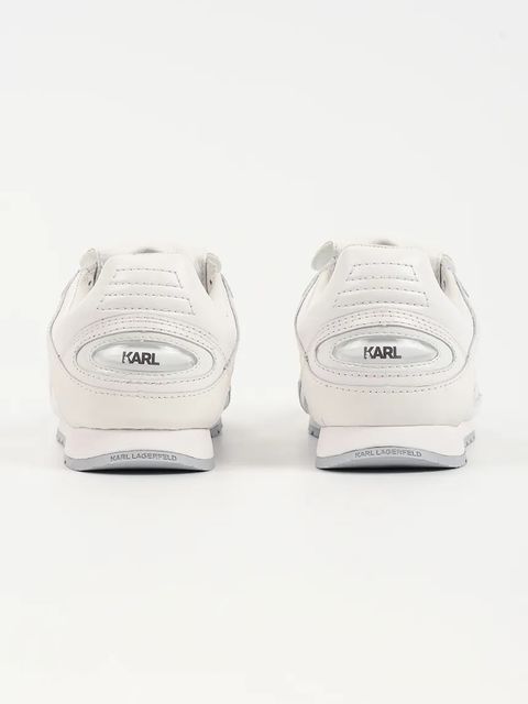 Karl Lagerfeld sneakersy skórzane VENUS kolor biały KL65926