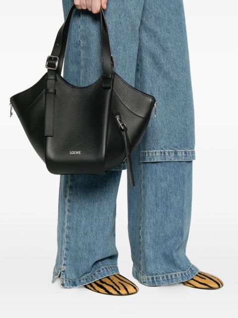 LOEWE logo-print tote bag - Black - zdjęcie produktu nr 2