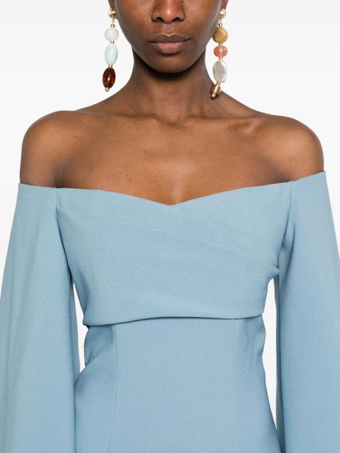 Solace London Rina maxi dress - Blue